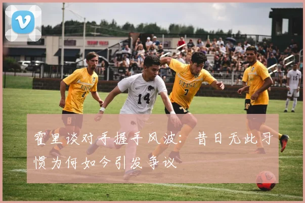 霍里谈对手握手风波：昔日无此习惯为何如今引发争议